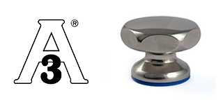 Sterngriffe aus Edelstahl mit Silikondichtung- USDA & 3A zertifiziert