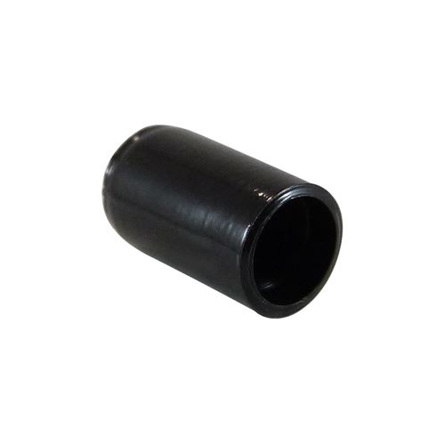 Kappen für runde Rohre PVC 14 mm schwarz