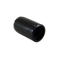 Kappen für runde Rohre PVC 69-70 mm schwarz