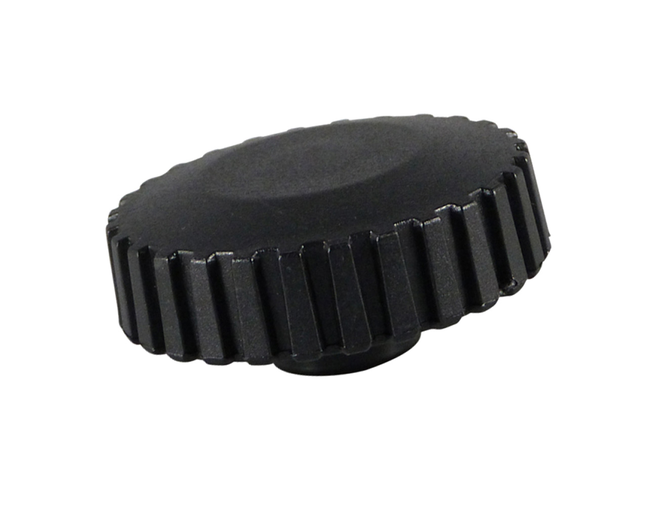 Rändelknopf aus Kunststoff – Innengewinde