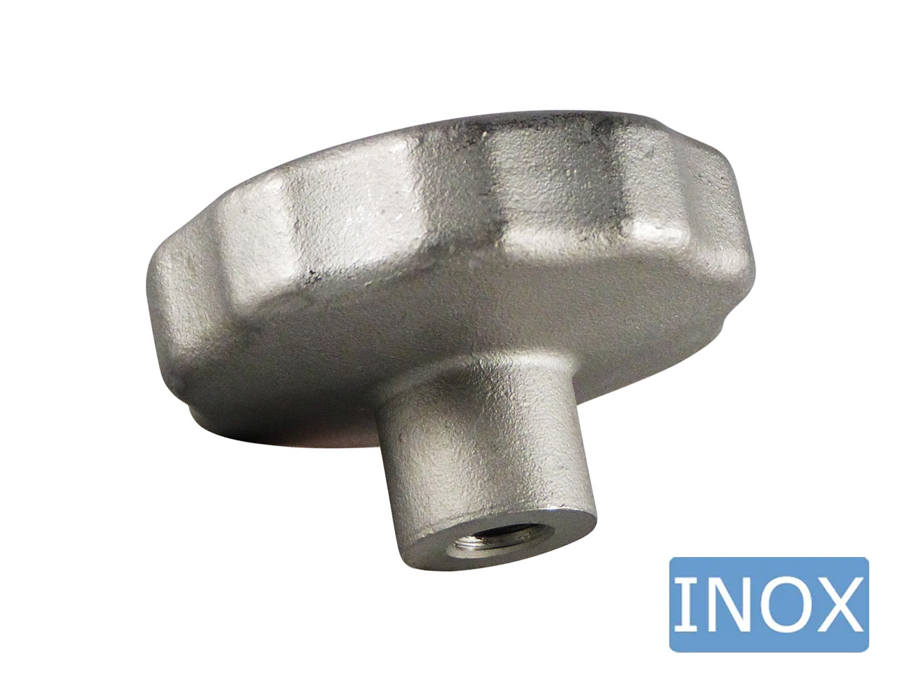 Sterngriffe Edelstahl - Innengewinde