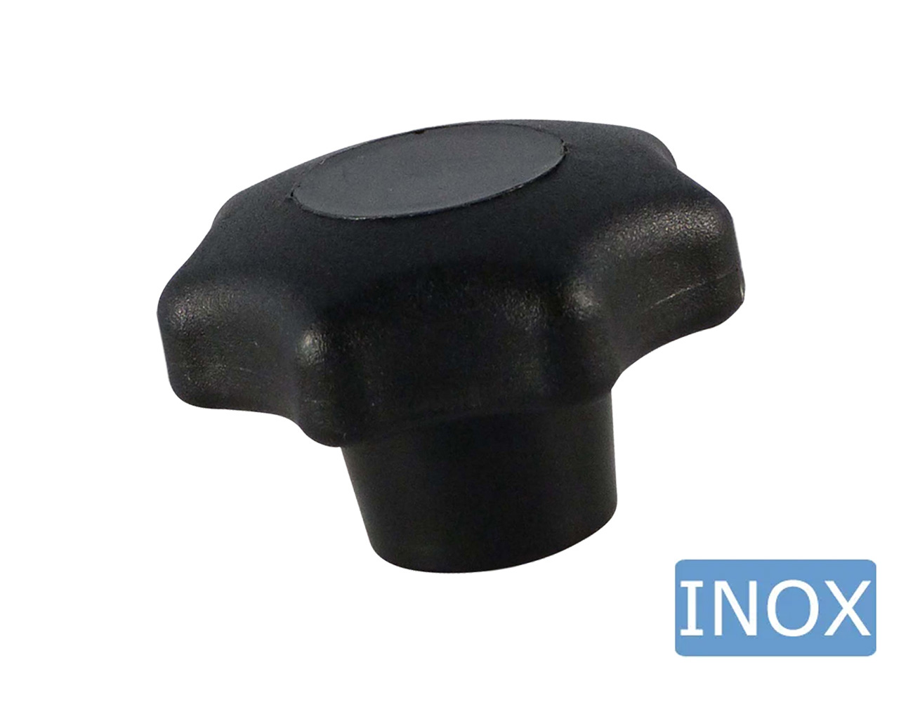 Sterngriffe PP – DIN6336 - Edelstahl Innengewinde