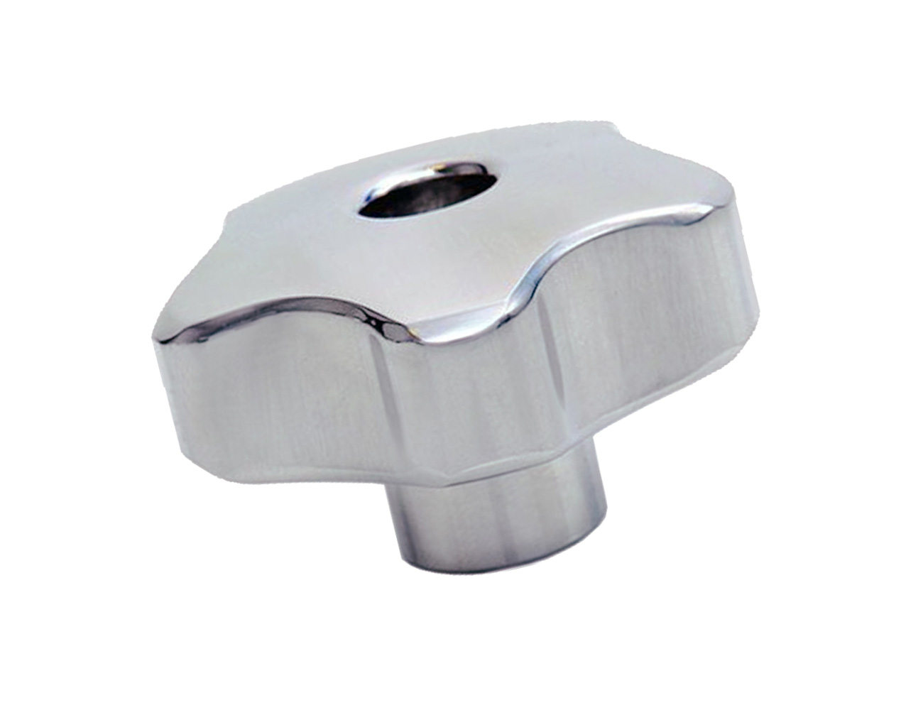 Sterngriffe Aluminium – Innengewinde - Durchloch