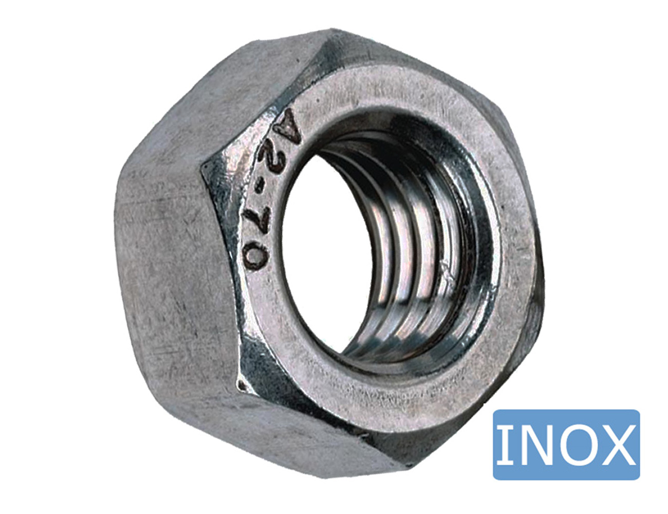 Sechskantmuttern - DIN 934 – Edelstahl A2