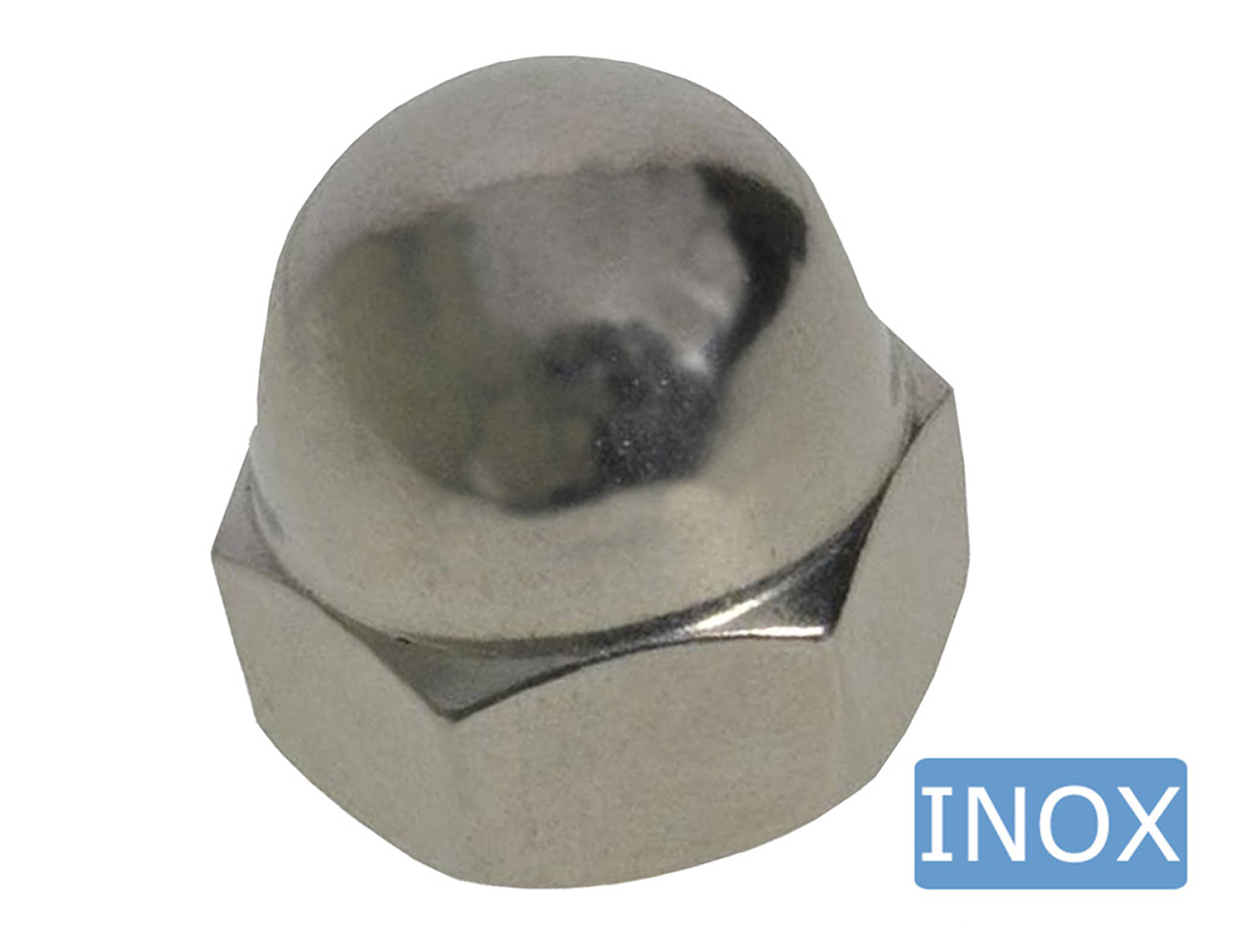 Hutmuttern - DIN 1587 – Edelstahl A2