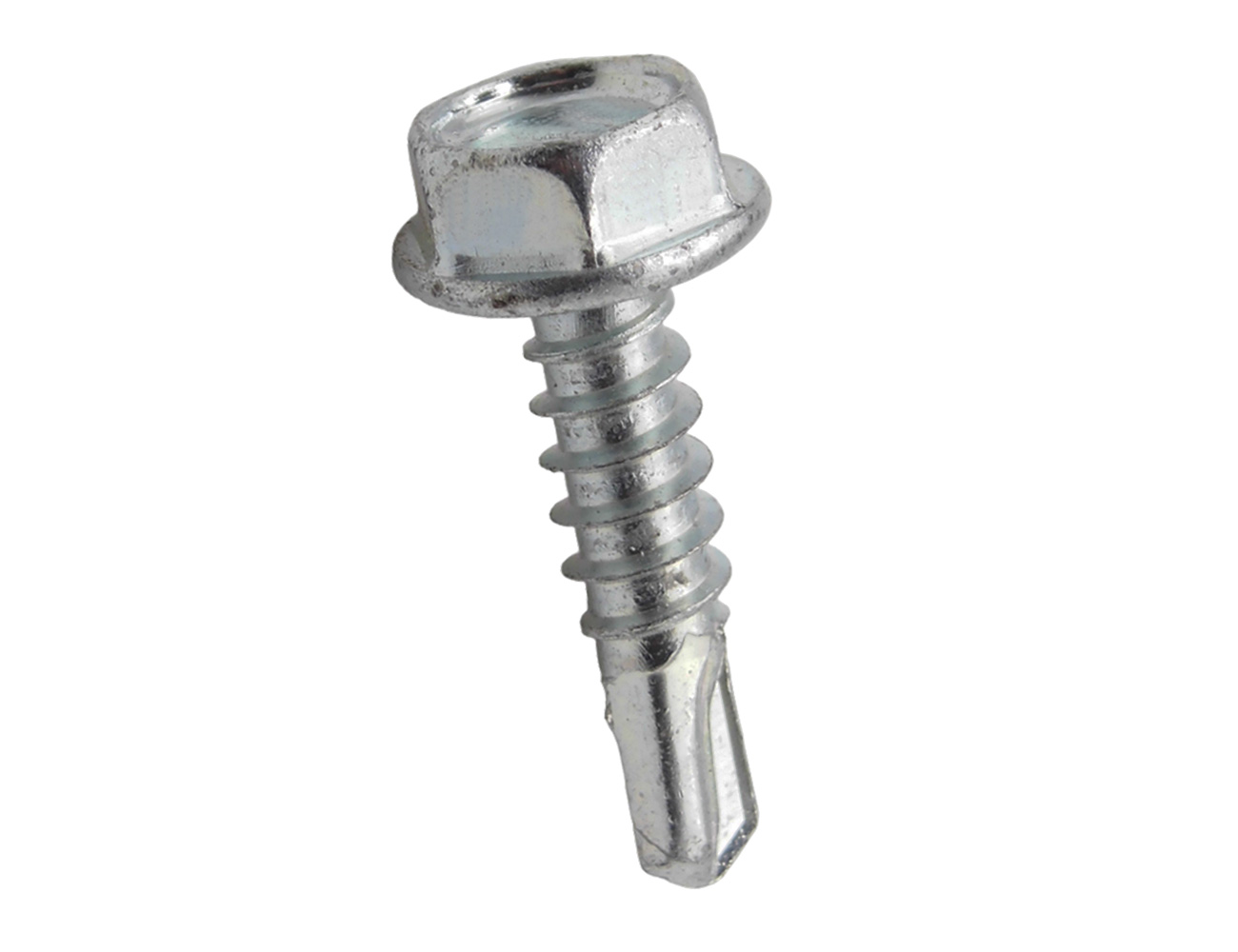 Bohrschrauben mit Sechskantkopf und Bund – DIN 7504 K