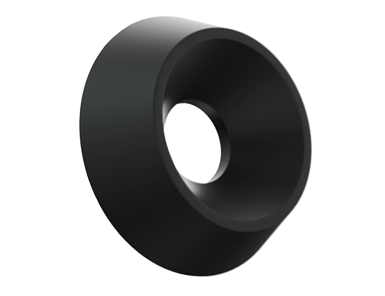 Zierscheiben geschlossen 90° Kegelsenkung PA M3 9.2 X 1.9 - Natur