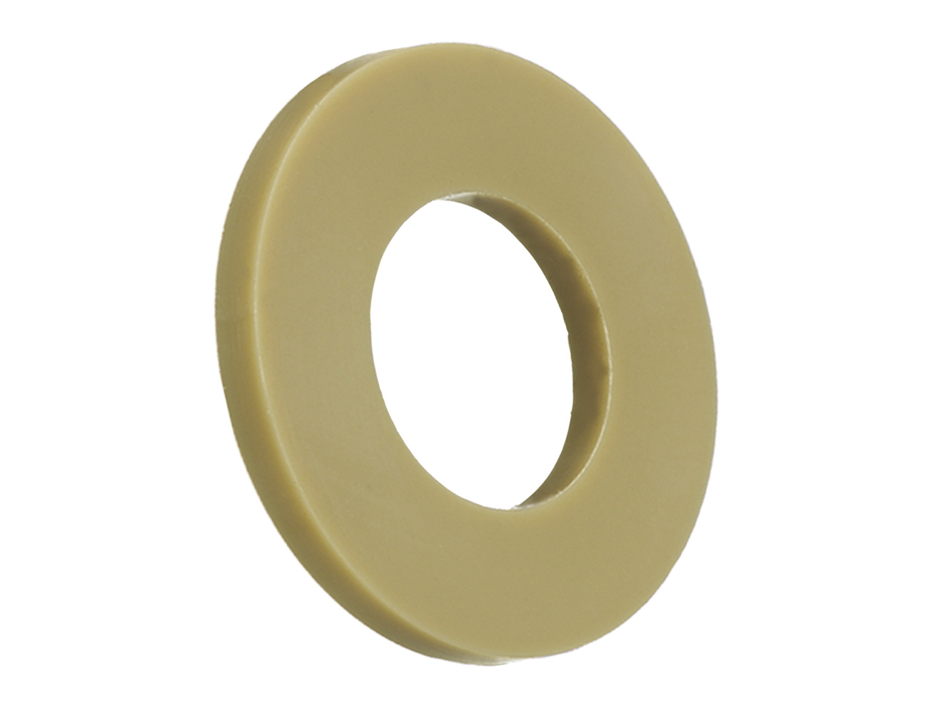 Unterlegscheiben PEEK DIN 125 M4 9 X 0.6 X 4.3 - Braun