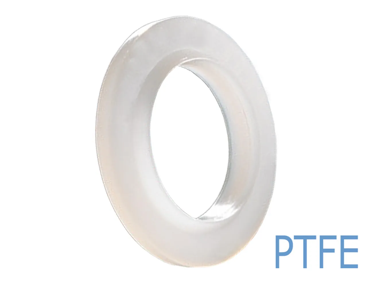 Schraubensicherungs, Dicht- und Unterlegscheibe PTFE - M 3 und 1/8” - weiß