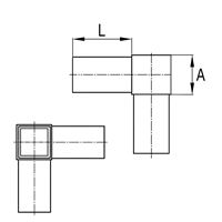 Steckverbinder PA 1-teilig 3D3 – Winkel mit Abgangdrawing_1