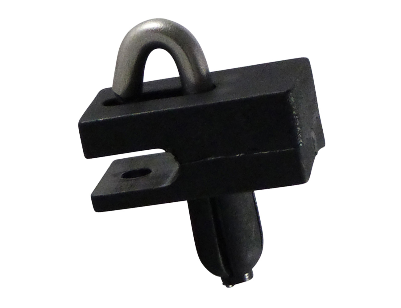 Spanndraht-/Stacheldrahthalter mit Spange