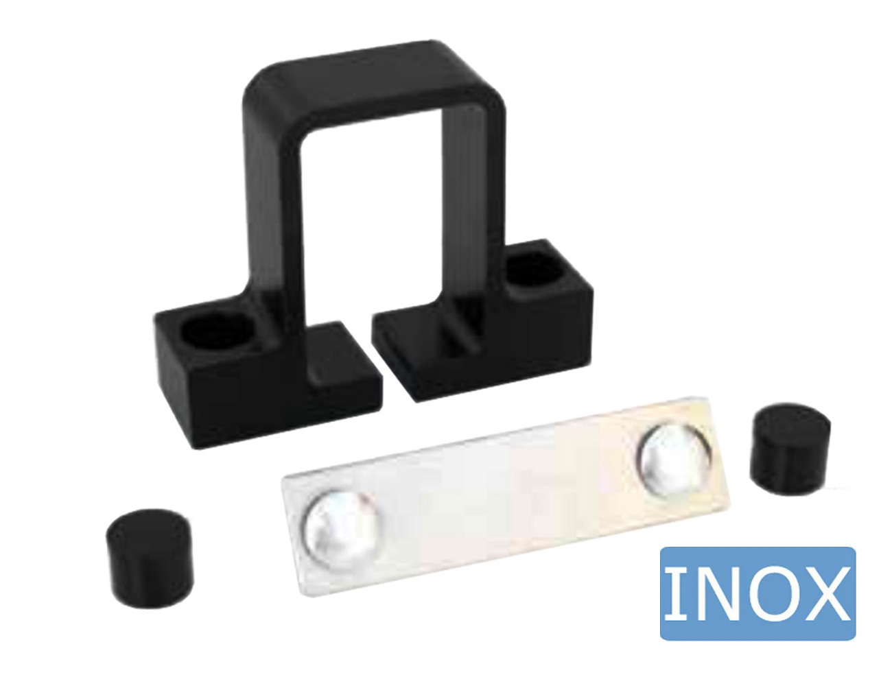 Kunststoff Zaunschellen mit Edelstahl Verschluß - 2