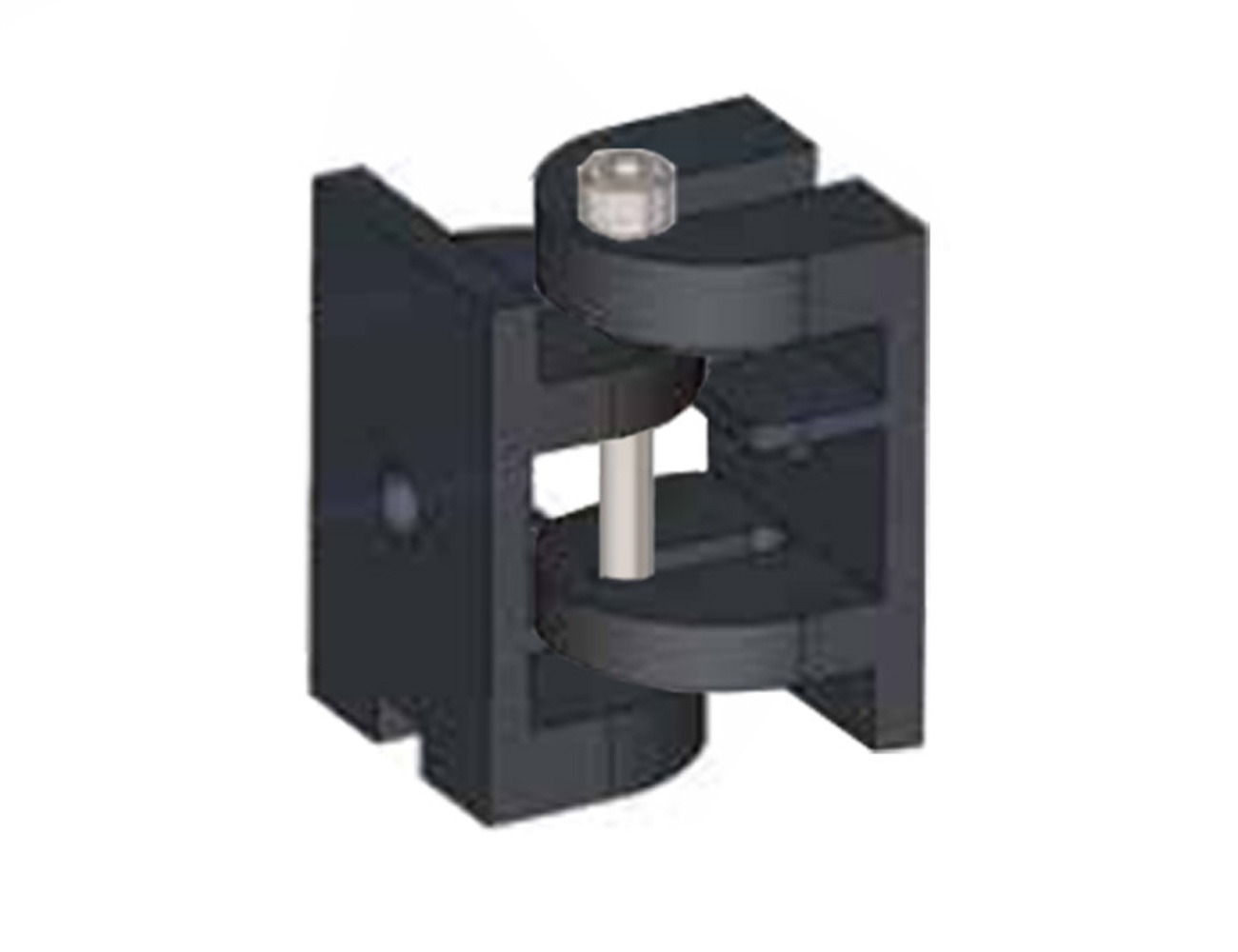 Gelenkstuck für Blindverbinder Pfosten zu Frontgitterzaun