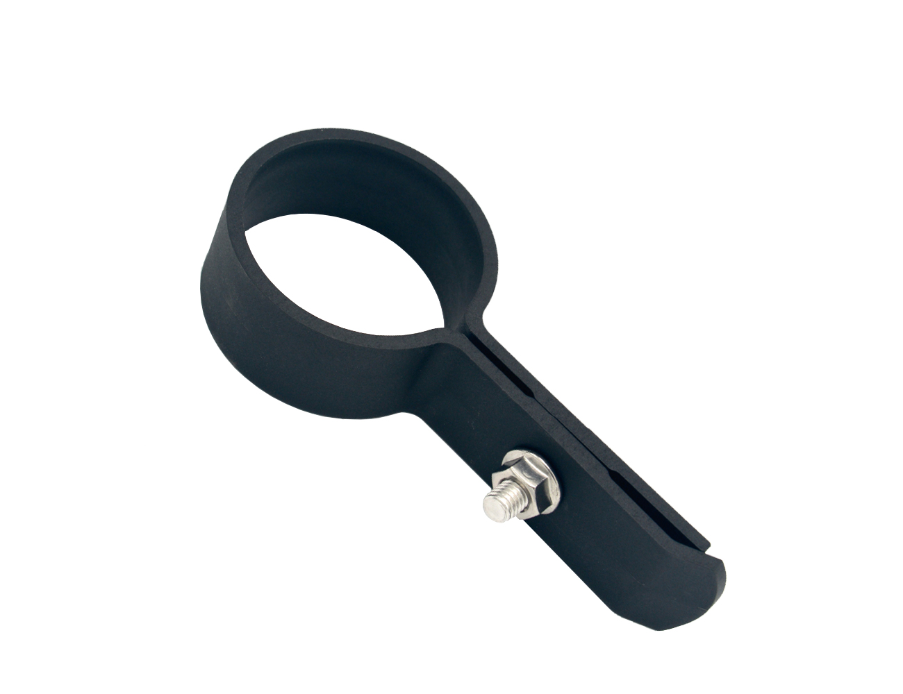 Endschelle Ø60 - PA - inkl. Schrauben und Mutter - anthrazit