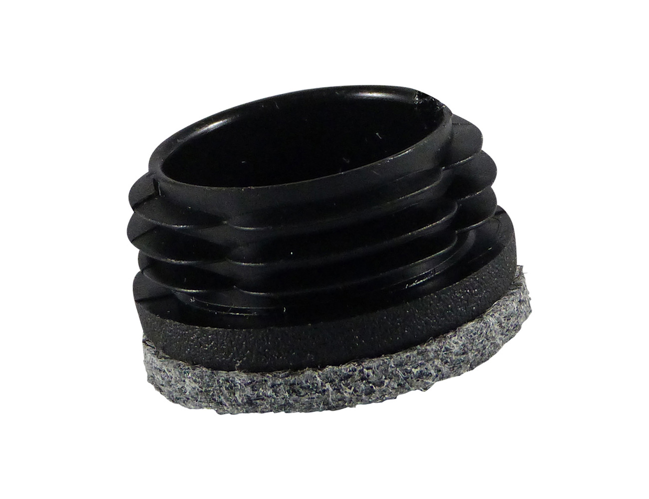 Lamellenstopfen mit aufgeschweißtem Filz für Rundrohre