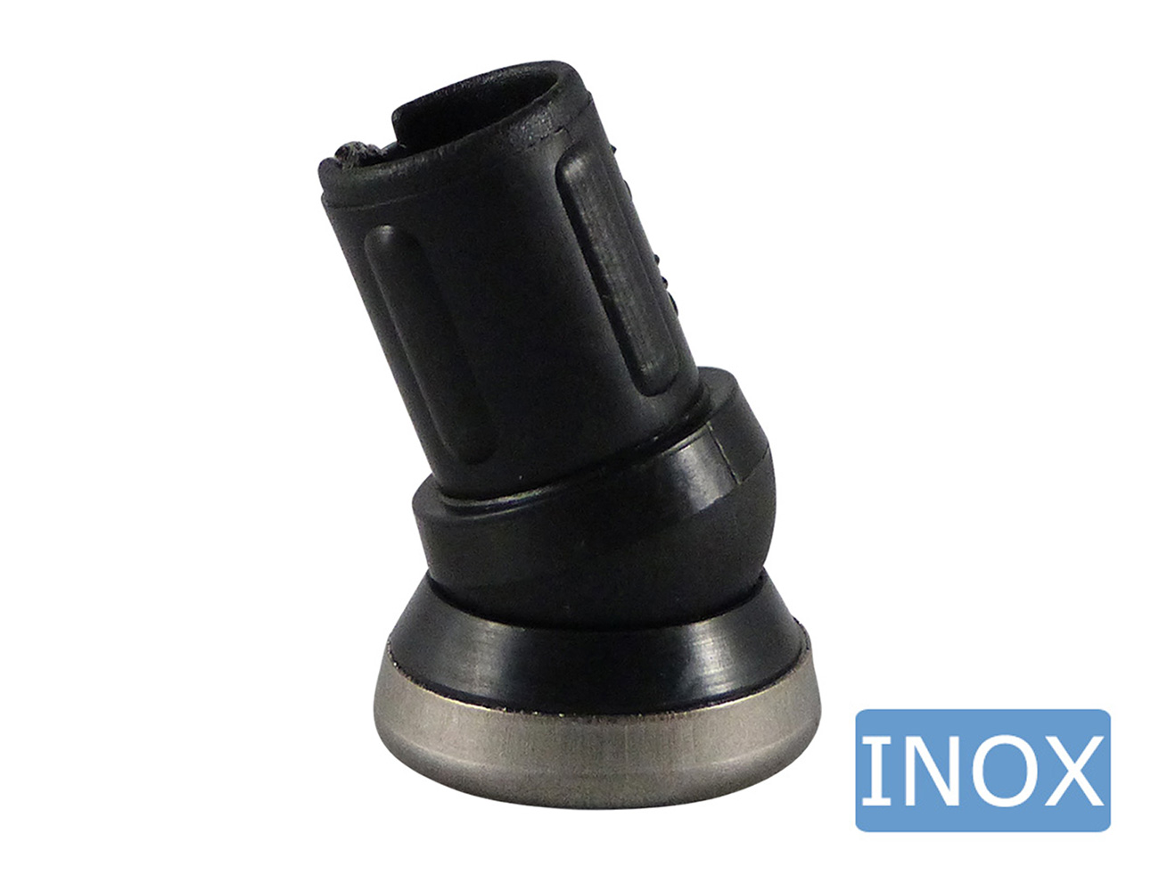 Gelenkgleiter mit Edelstahlgleitfläche für Rundrohre