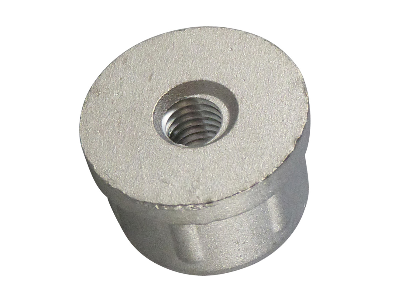 Zinkdruckguss Gewindestopfen - rund