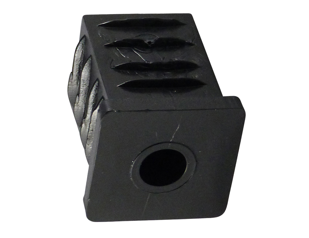 Hülsen & Laufrollenhalterung für Rollen mit Klemmstift - quadratisch