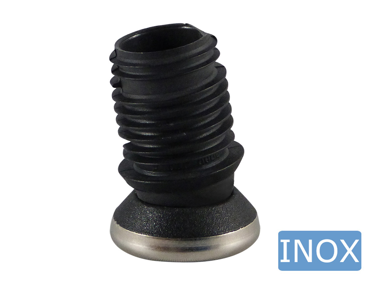 Gelenkgleiter mit Edelstahlgleitfläche für Rundrohre