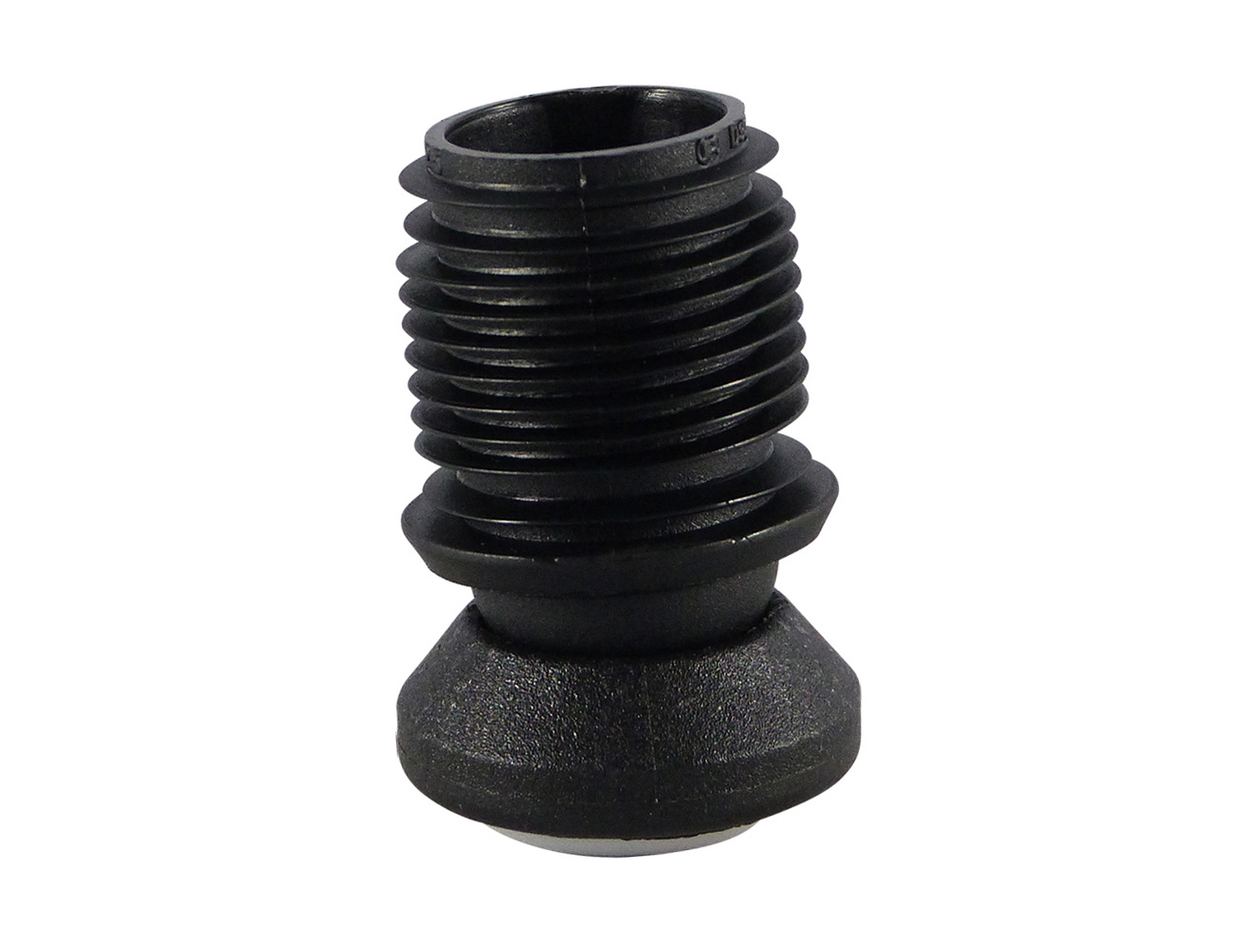 Gelenkgleiter mit PTFE (Teflon) Gleitfläche für Rundrohre