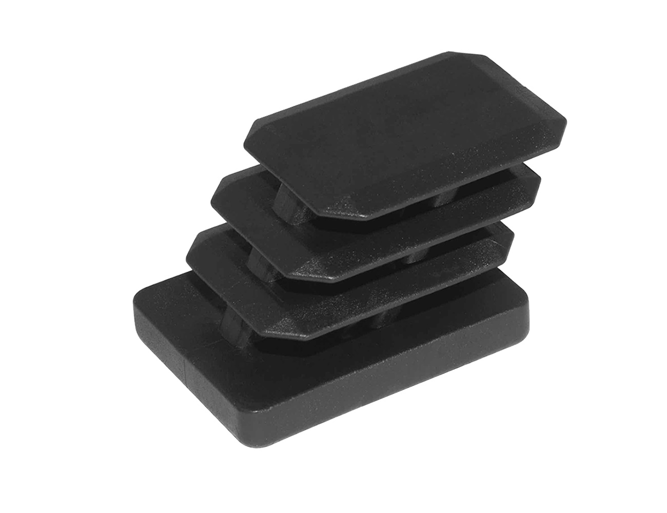 Schräge Lamellengleiter für Rechteckrohre 15° bis 30°