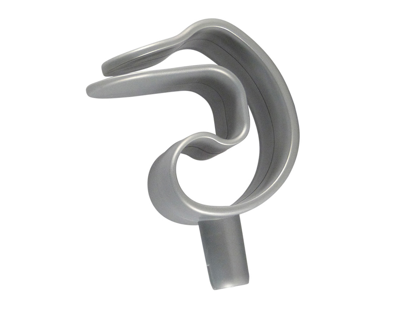 Tischplatte-Klemmanbindung für runde und ovale Kabelschlange