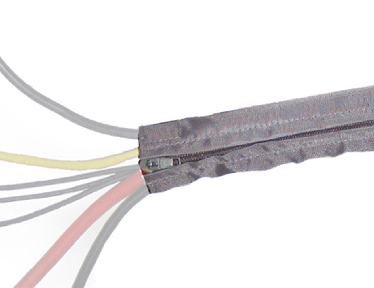 ZipZ Kabelschlauch mit Reißverschluss