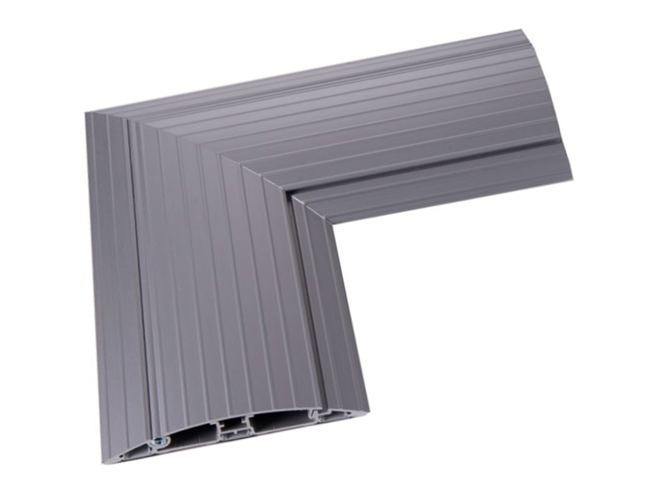 Kabelbrücke – Aluminium – Eckstück 90° flach