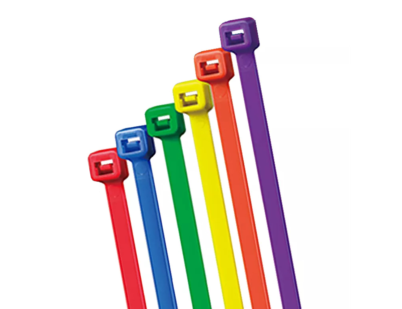 Bunte Kabelbinder
