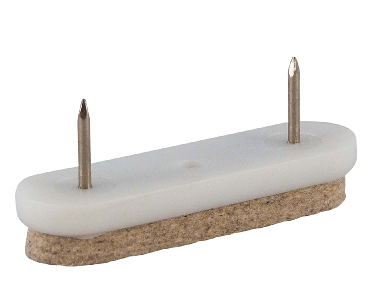 Filzgleiter – oval – mit Nägel