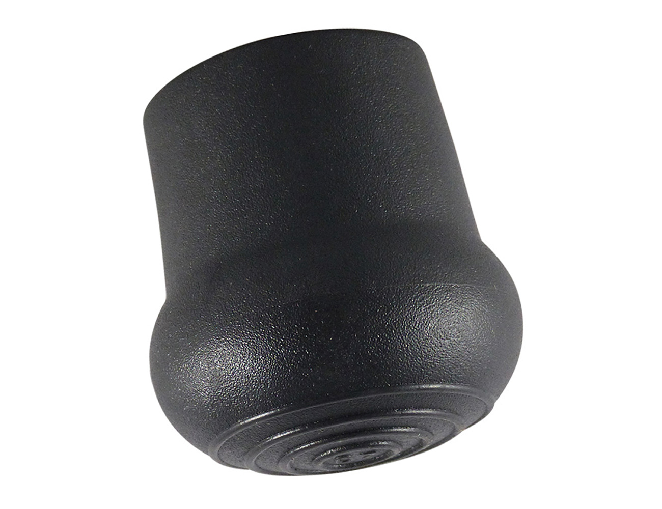 Kappen für Rundrohre mit großer Aufstellfläche