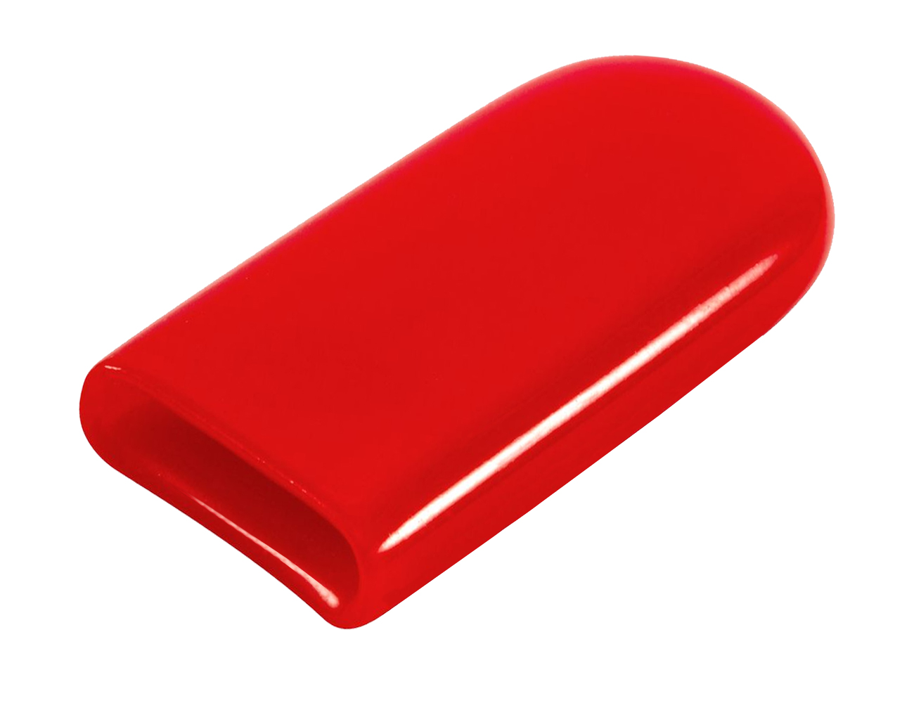 Tauchkappen PVC für Flachstahl - abgerundet