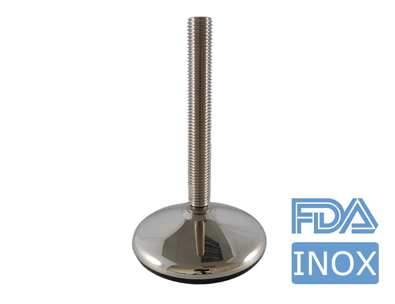 Stellfüße Edelstahl - Hygiene