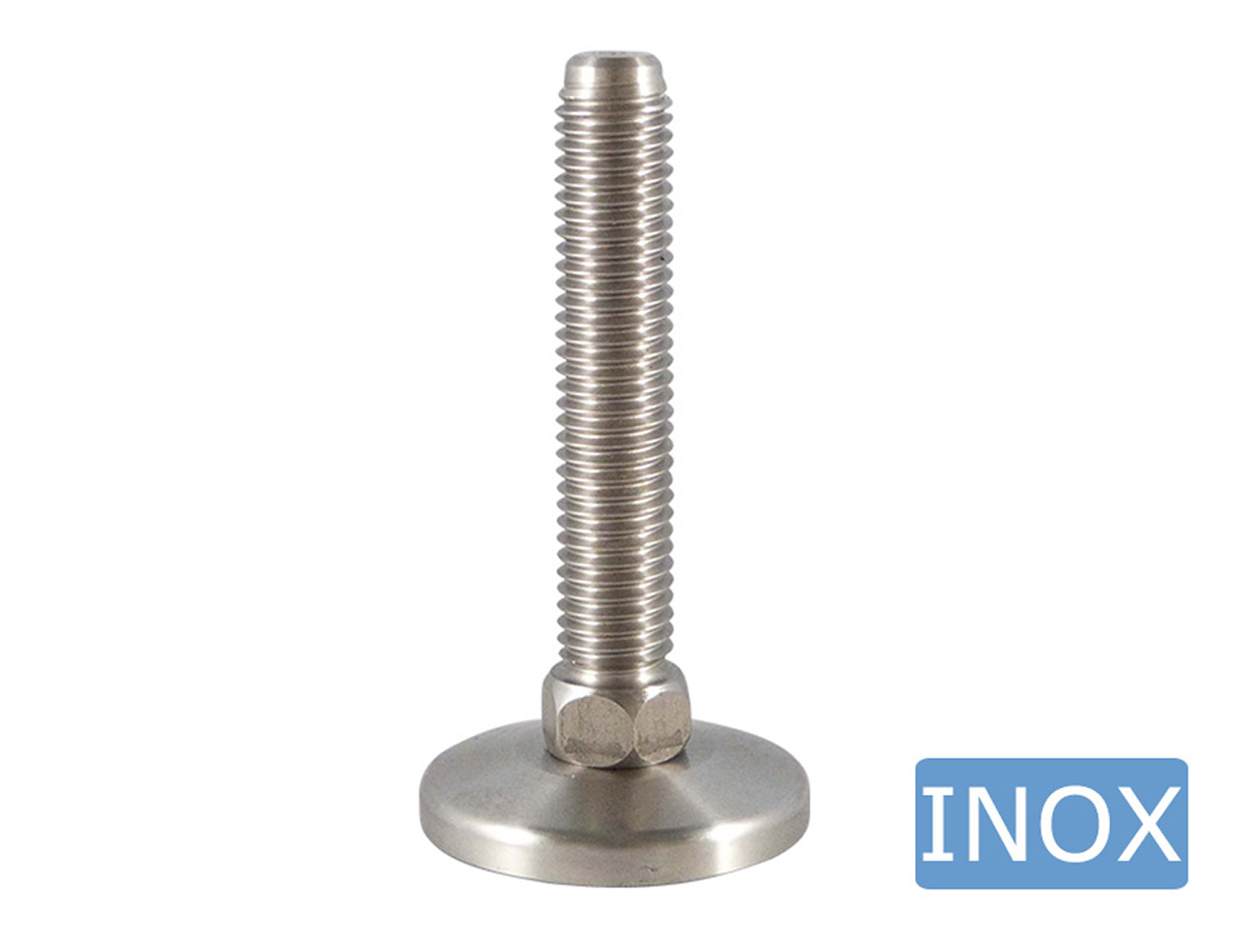 Stellfüße Edelstahl – drehbahrem Fuß