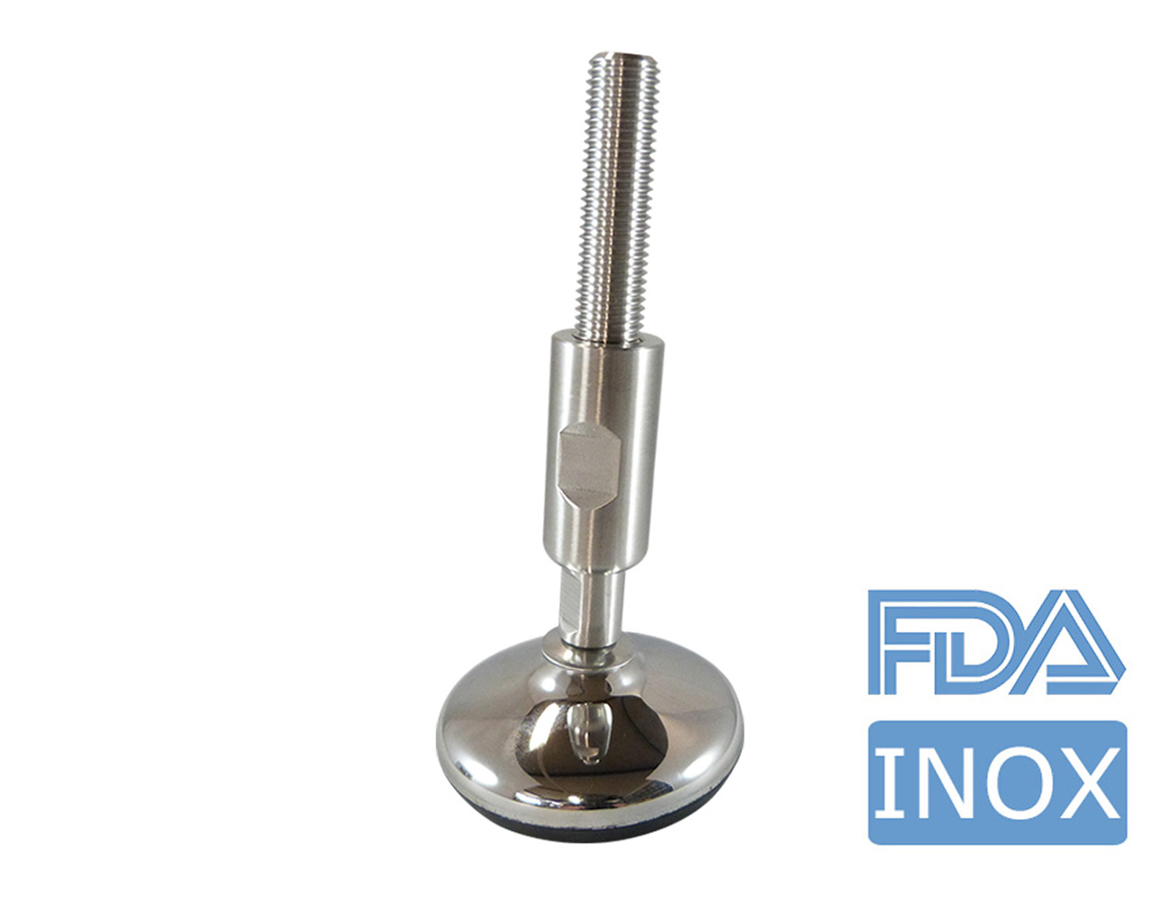 Stellfüße Edelstahl – Extra Hygiene