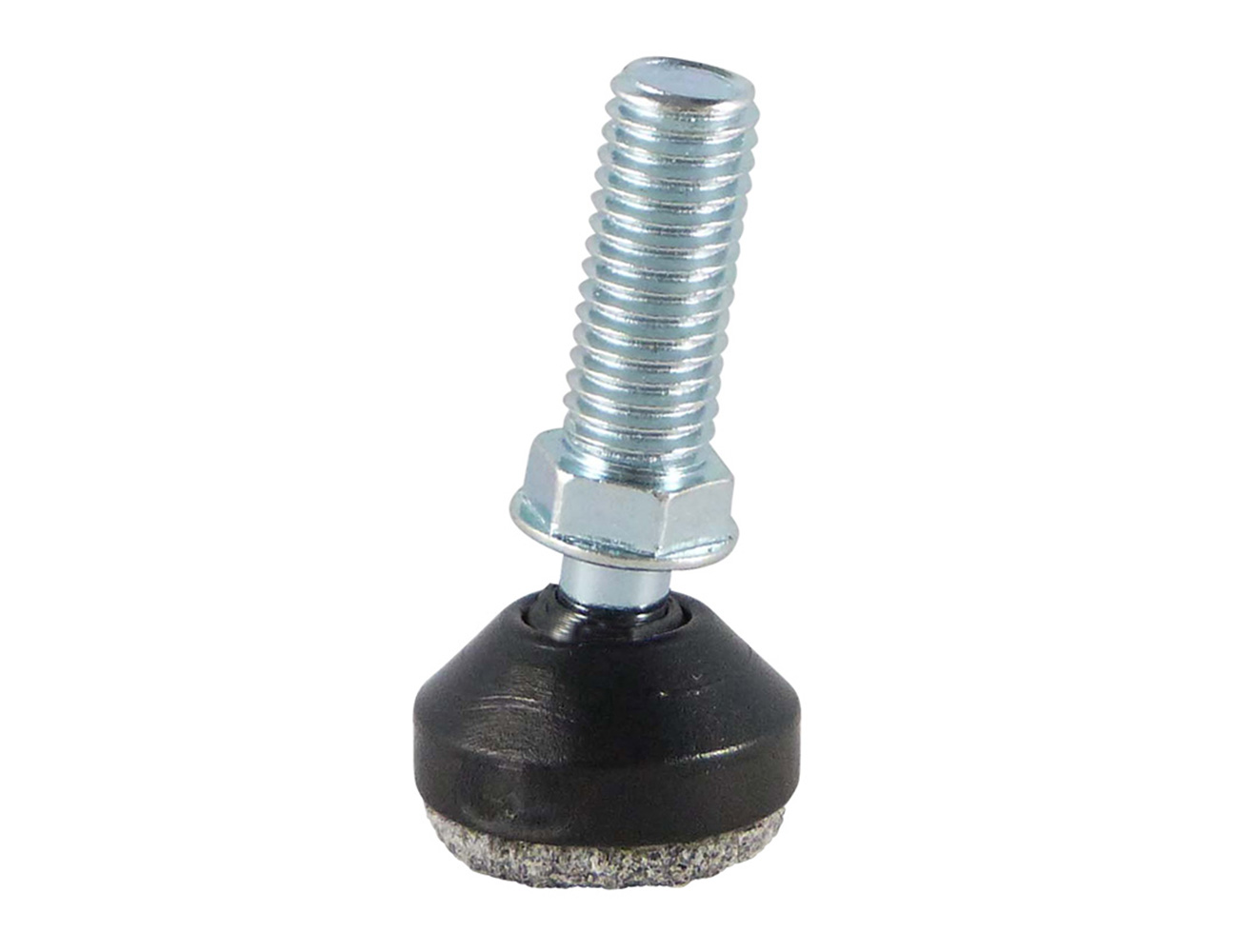 Runde Gelenkgleiter mit Stahlkugelbolzen und Filzgleitfläche