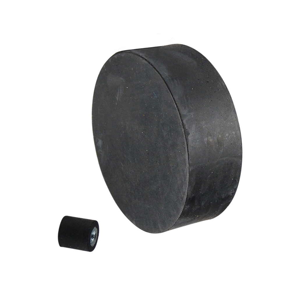 Gummi-Metall Puffer Type E (Anschlagpuffer) - zylindrisch - Verpas