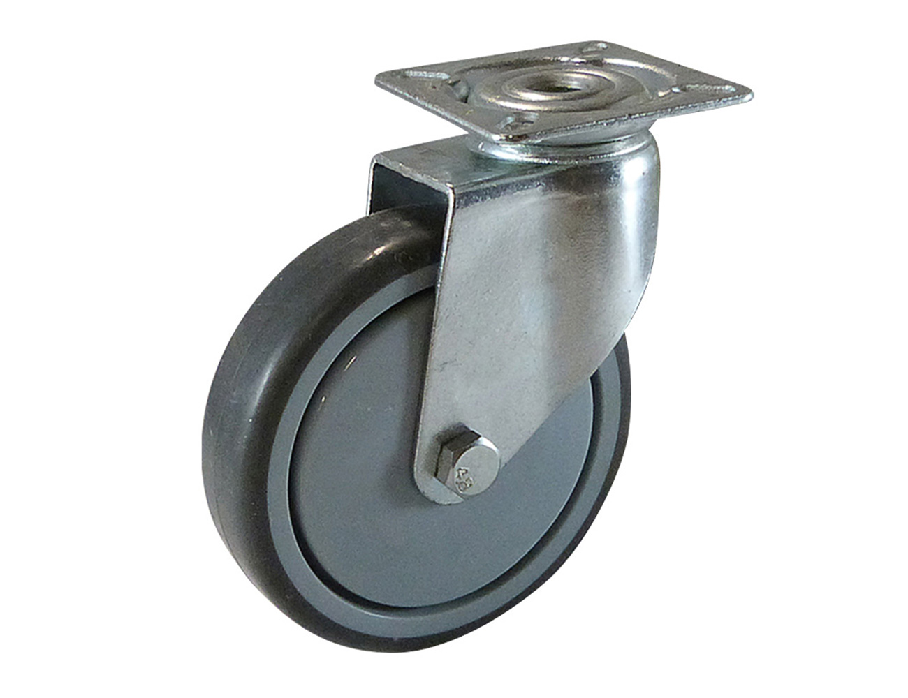 Apparate-Lenkrolle - Platte