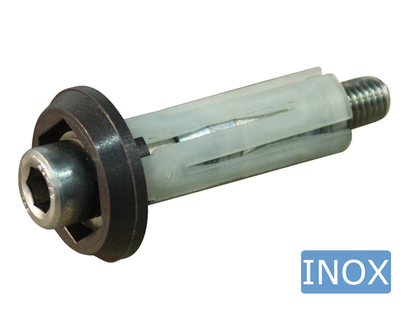 Expander für Rollen mit Rückenloch - Edelstahl