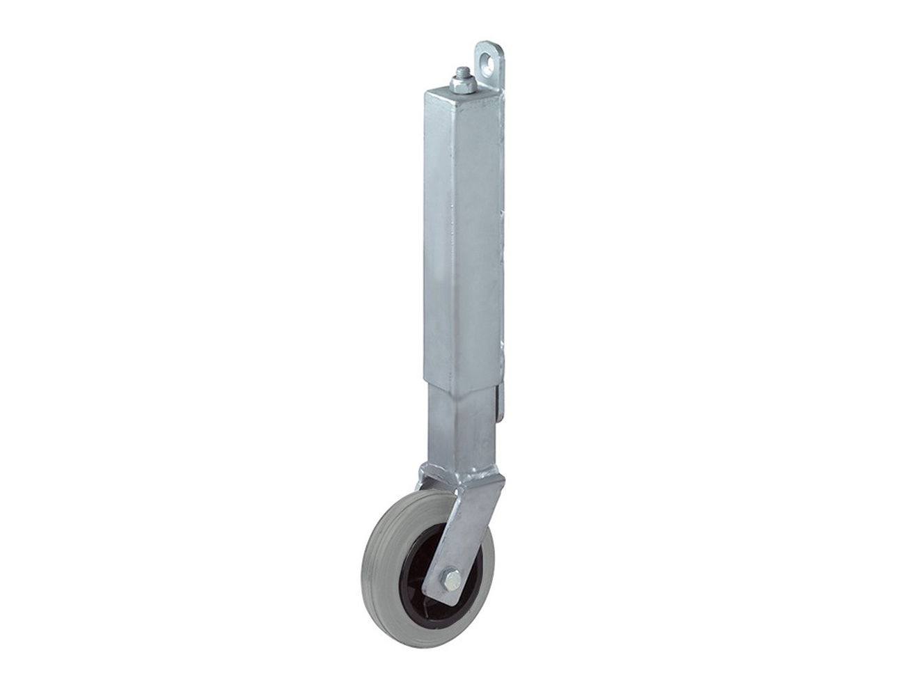 Torrolle gefedert mit TPE Reifen – Bockrolle - spurlos