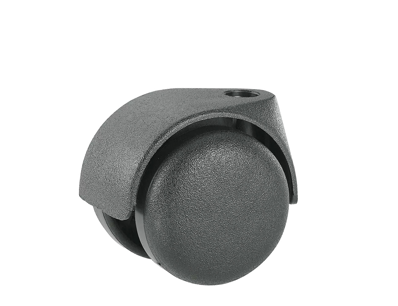 Möbelrollen Ø50mm mit Doppelrolle aus PA