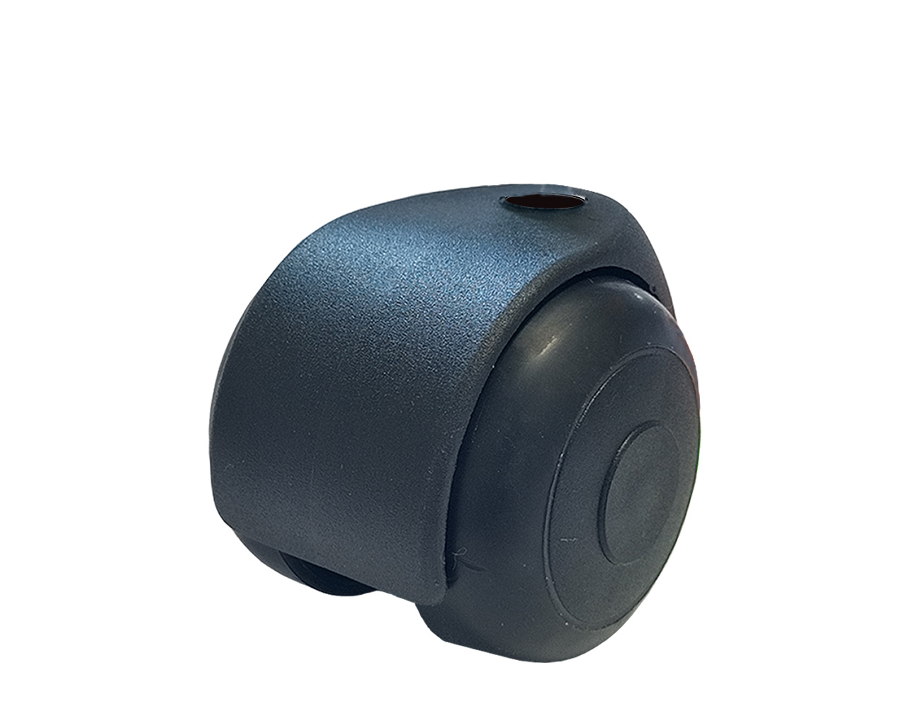 Möbelrollen Ø50mm mit Doppelrolle und PU-Bereifung