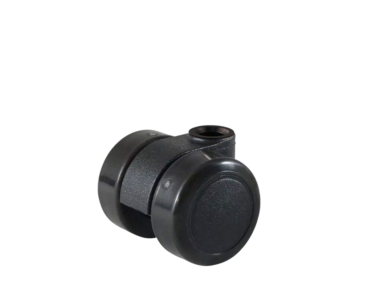 Mini Möbelrollen Ø36mm mit Doppelrolle und PU-Bereifung