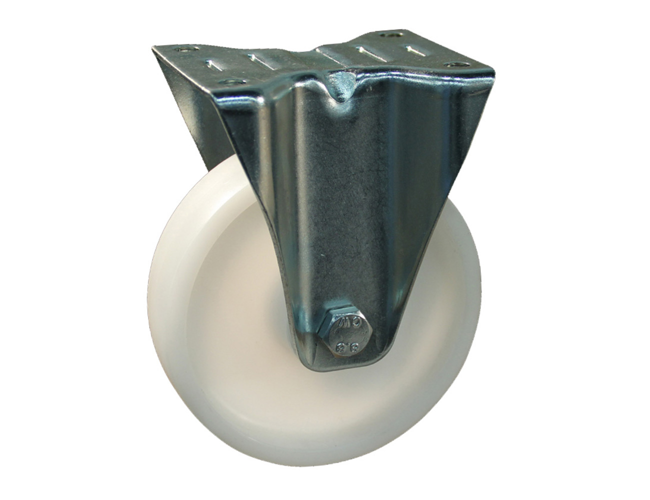 Bockrolle – Platte – Polyamid-Rad