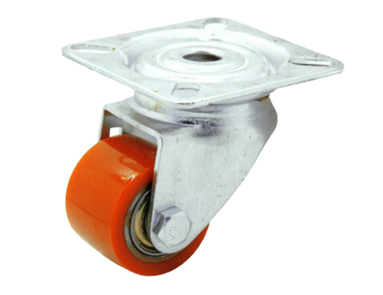 Mini Schwerlast Apparate-Lenkrolle - Platte