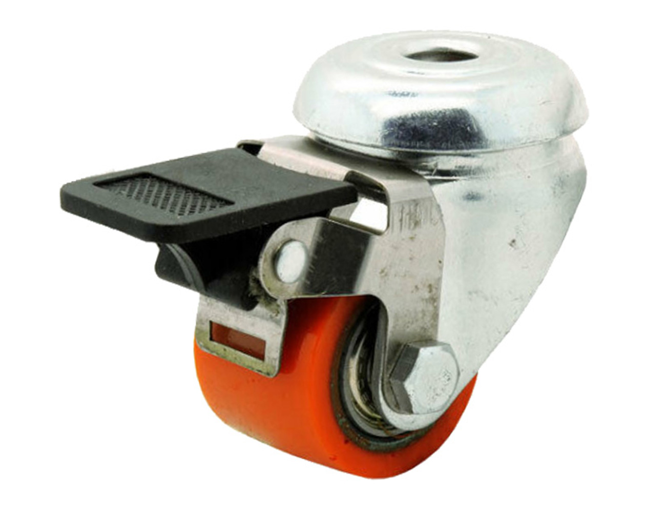 Mini schwerlast Apparate-Lenkrolle und Bremse - Rückenloch