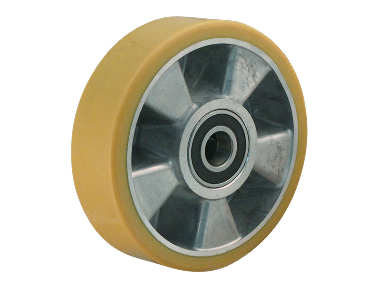 Schwerlast-Rad – PU-Reifen auf Aluminium- Felge